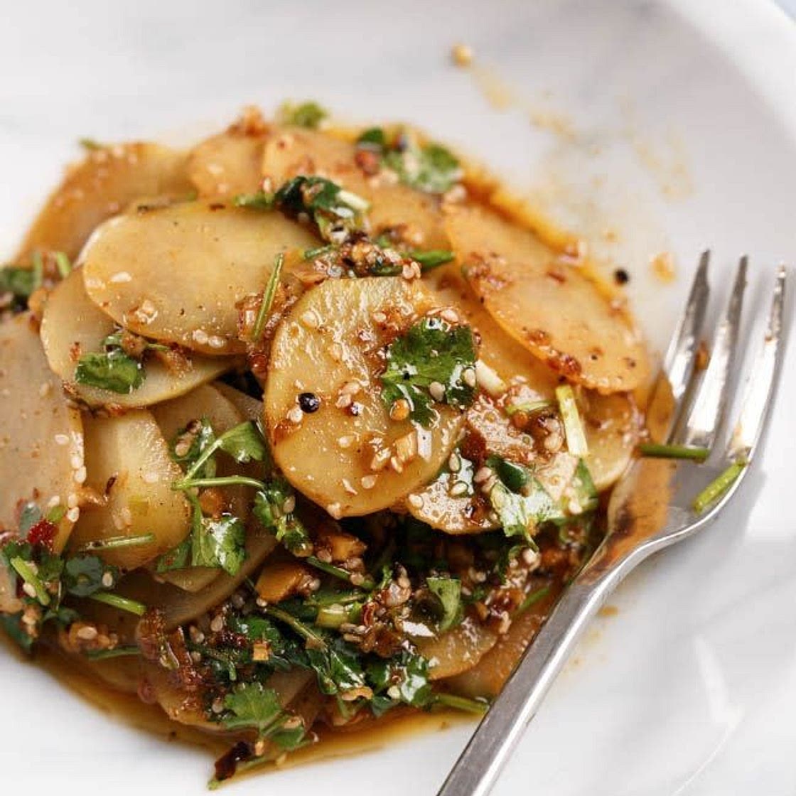 Chinese Spicy Potato Salade 🤤