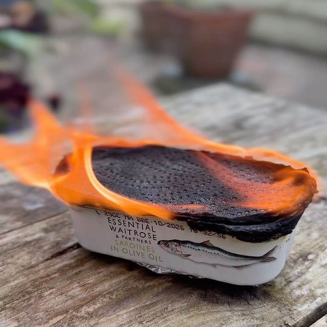 Storecupboard Smokey Sardine Salad 🔥