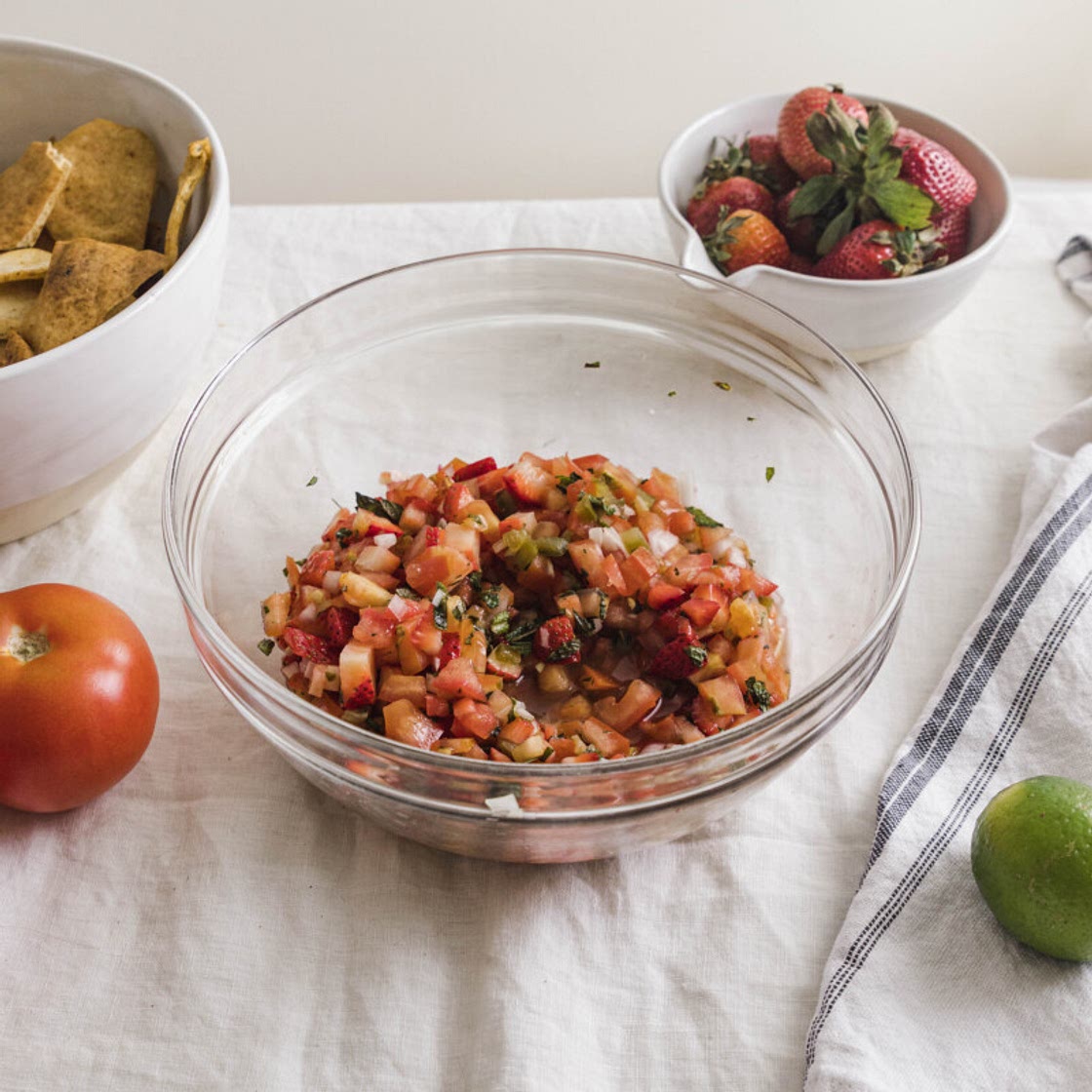 Easy Strawberry Salsa Recipe: Spicy, Sweet and Fresh