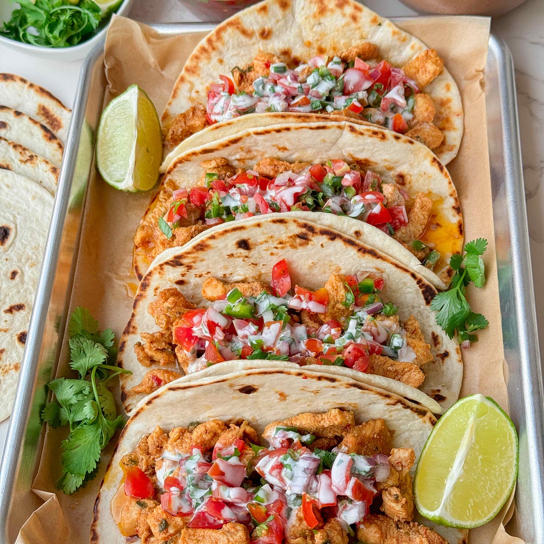 Easy Chicken Tacos 