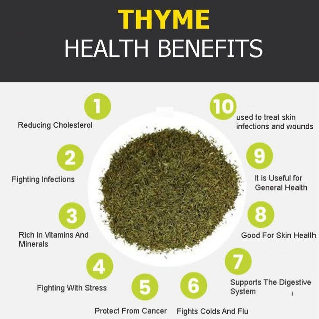 Healing tijm thee 🍵