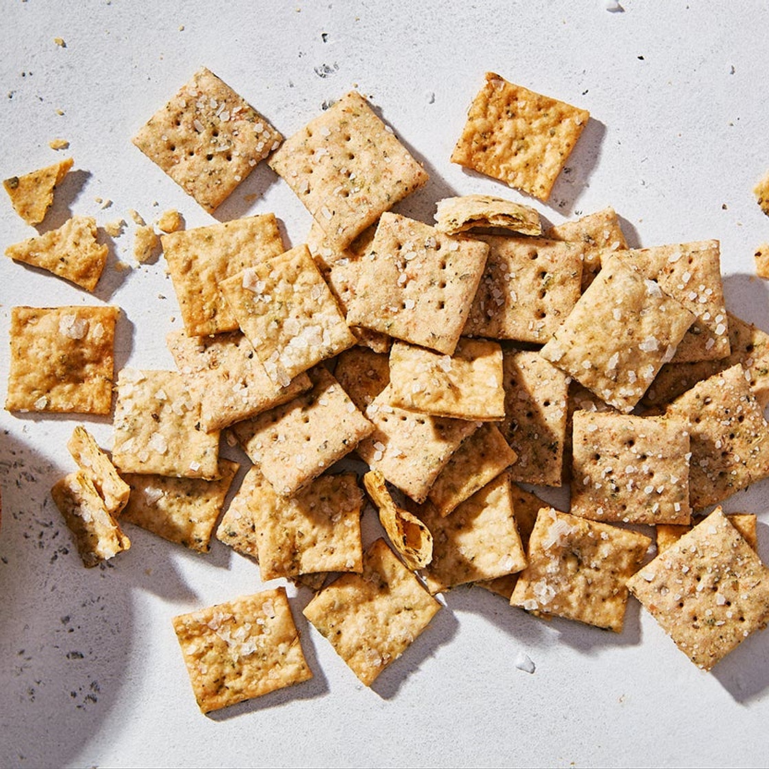 Sourdough Crackers