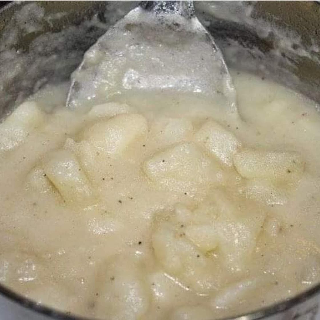 Stewed potatoes