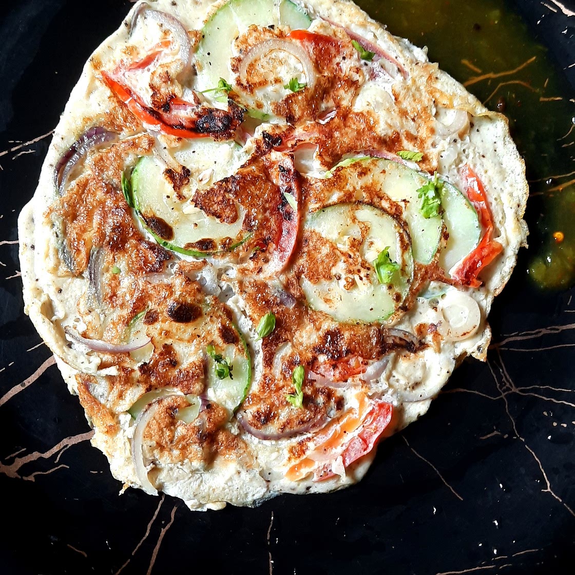 Veggie omlet