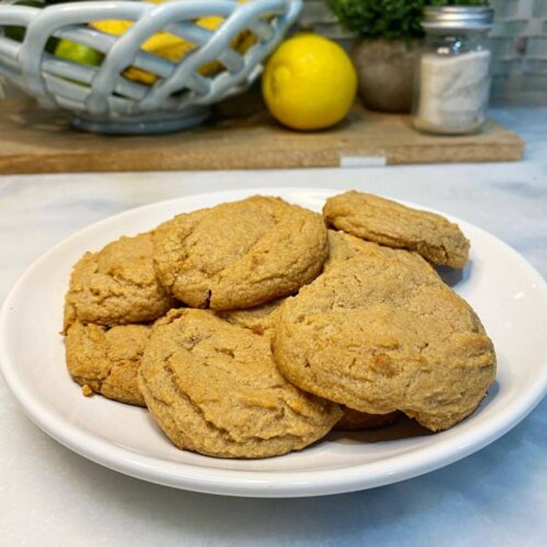 Flourless Peanut Butter Cookies
