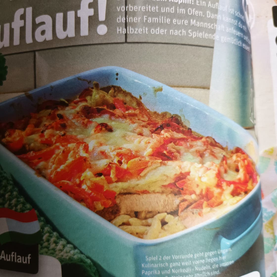 Paprika-Schnitzel-Auflauf