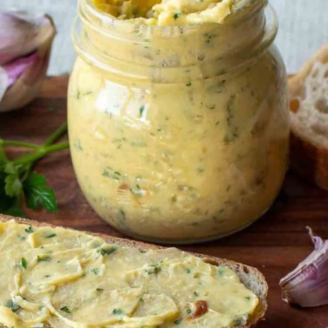 Kruidenboter met Gepofte Knoflook🧄🧄🧄