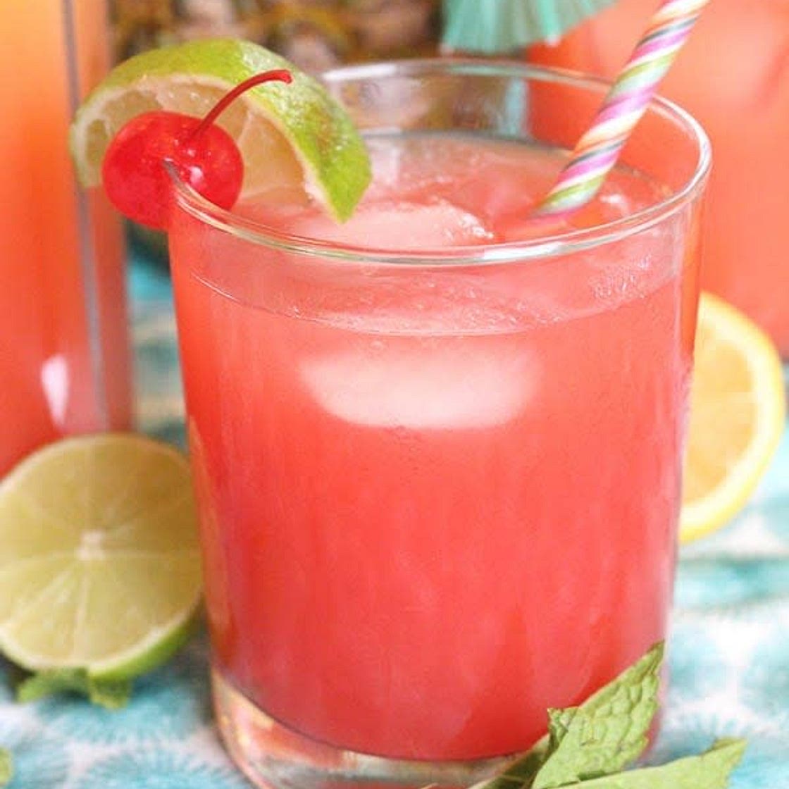 Tropical Rum Punch Cocktail Recipe