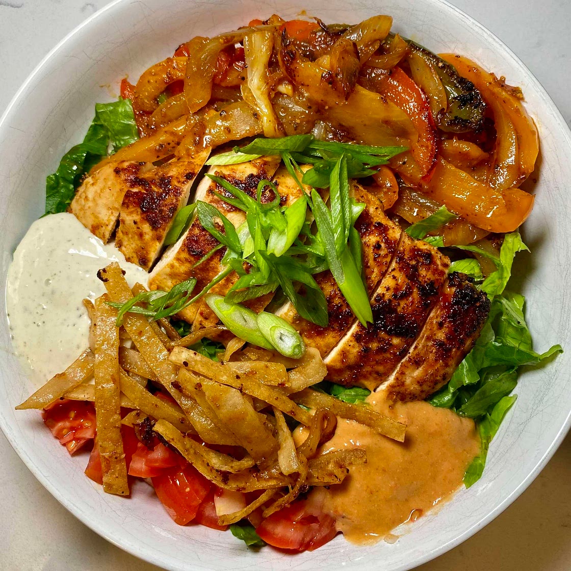 Chicken Fajita Bowl
