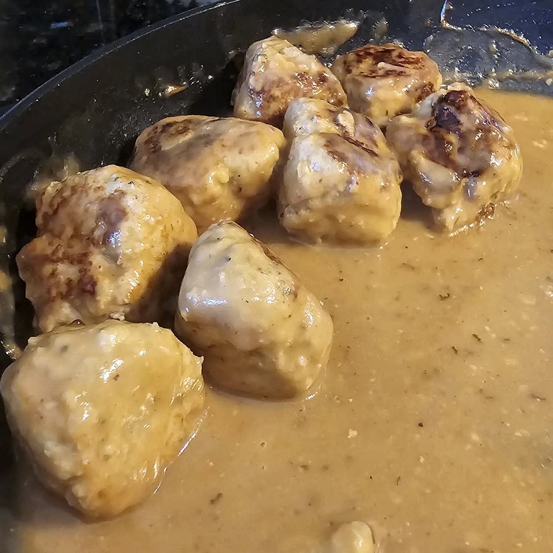 Lightened Up Copycat IKEA Swedish Meatballs