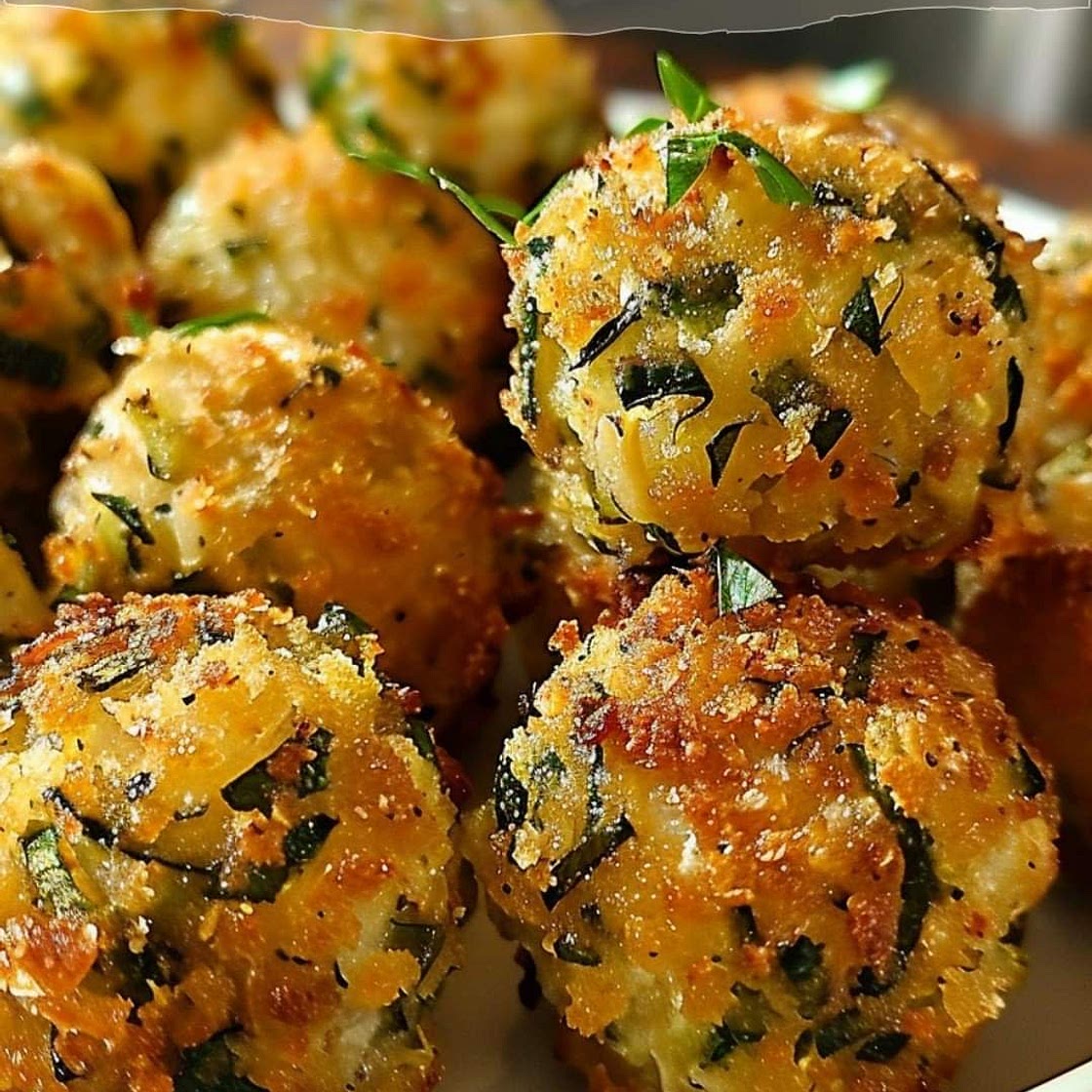 Zucchini Garlic Bites