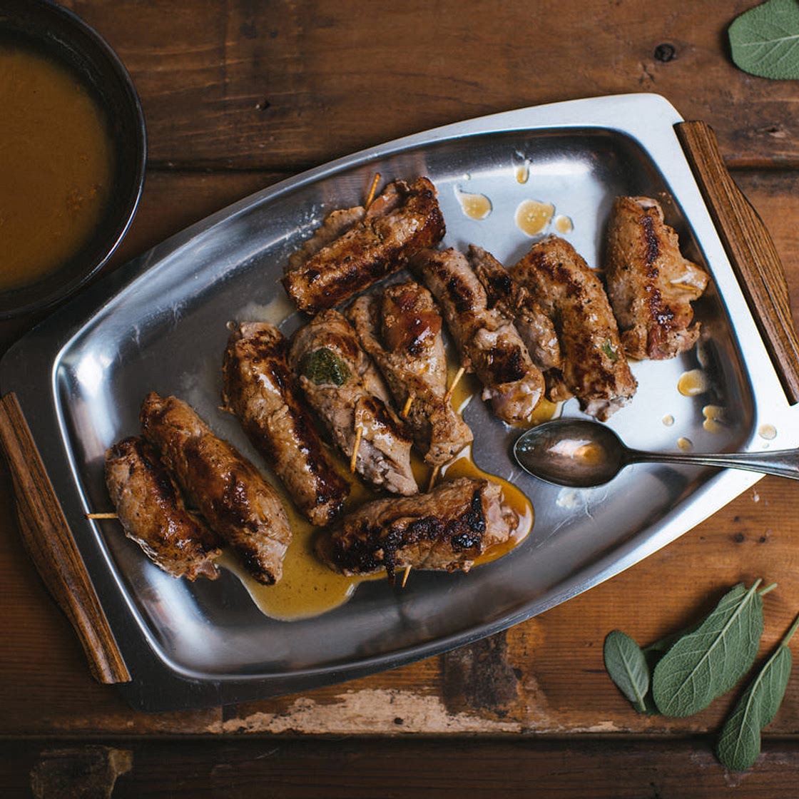 Prosciutto and Sage Milk-Fed Veal Scallopini