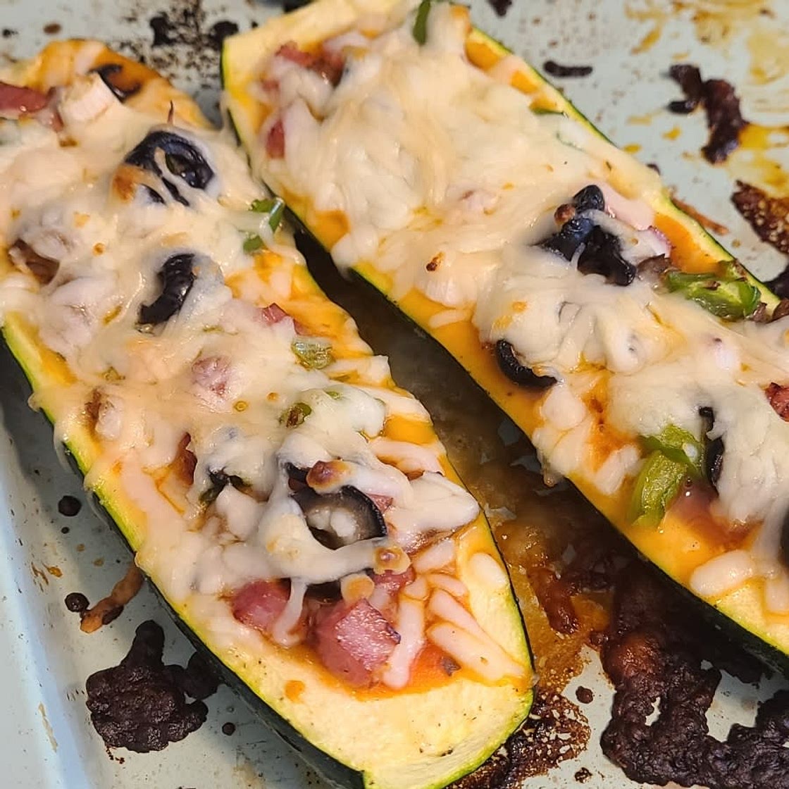 Easy 30-Minute Zucchini Pizza Boats