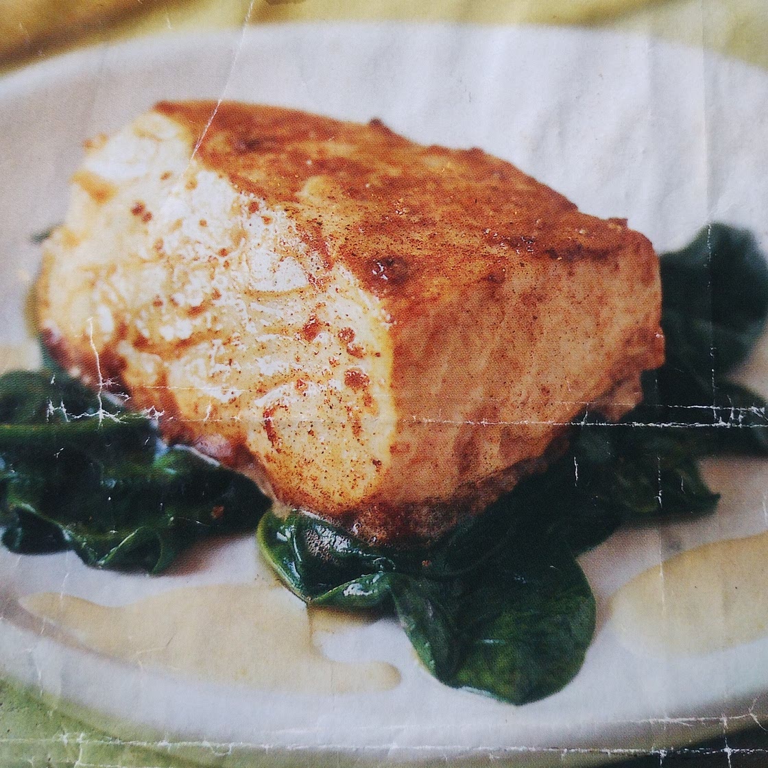 Halibut with Butter Sauce