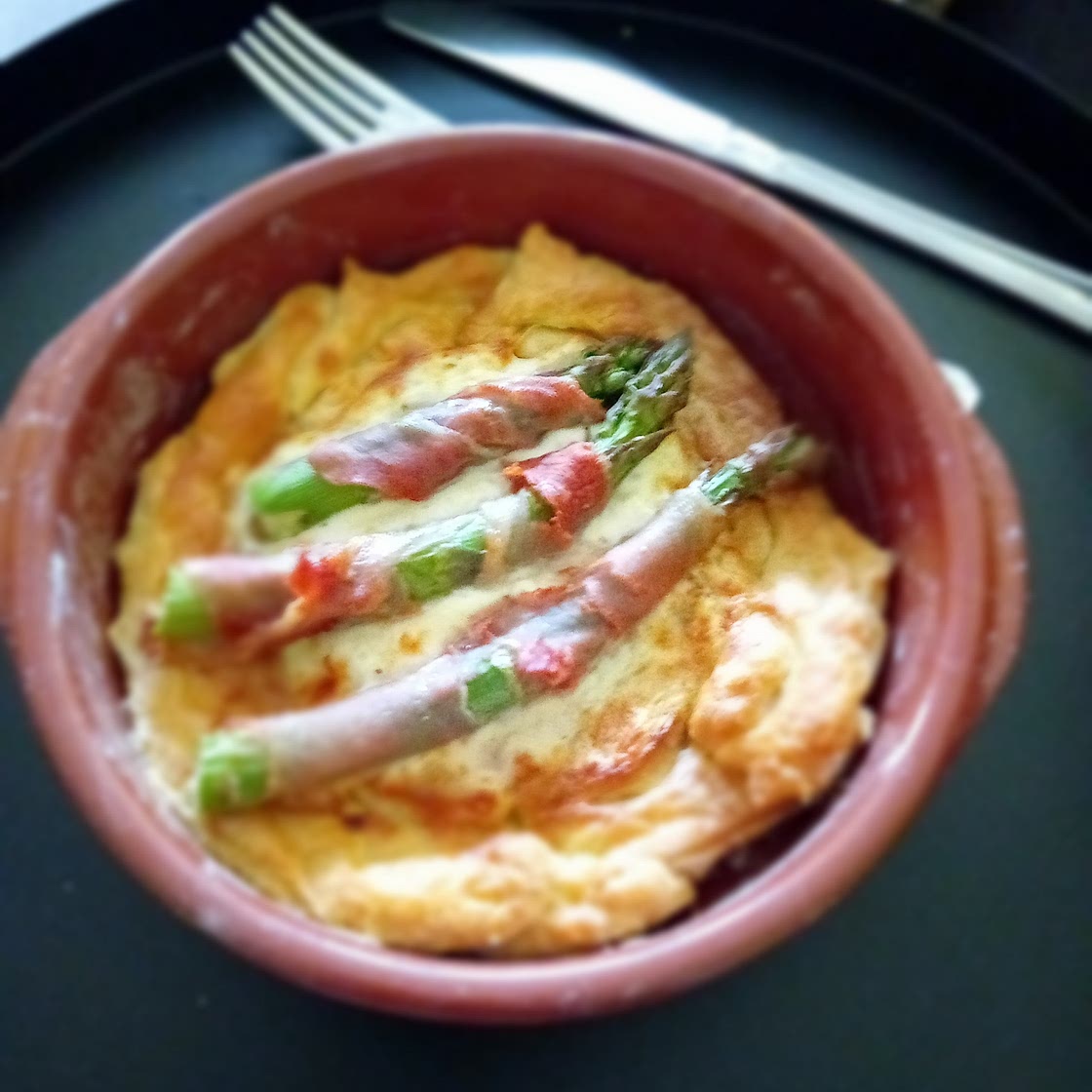 Cheese Prosciutto And Asparagus Puff Pastry Tart