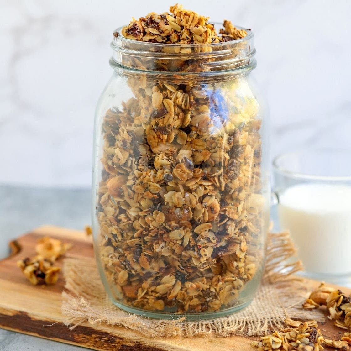 Chocolate Chia Granola