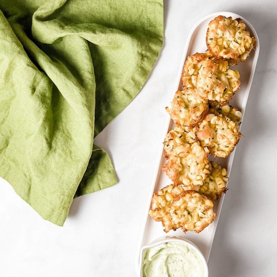 Halloumi Corn Bites