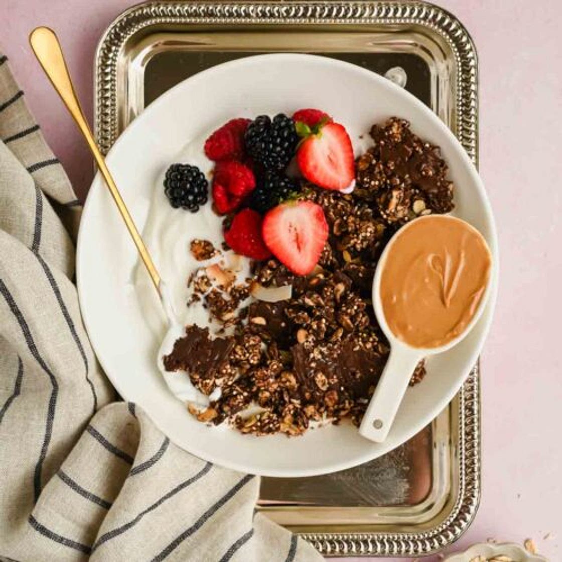 Peanut Butter Chocolate Granola