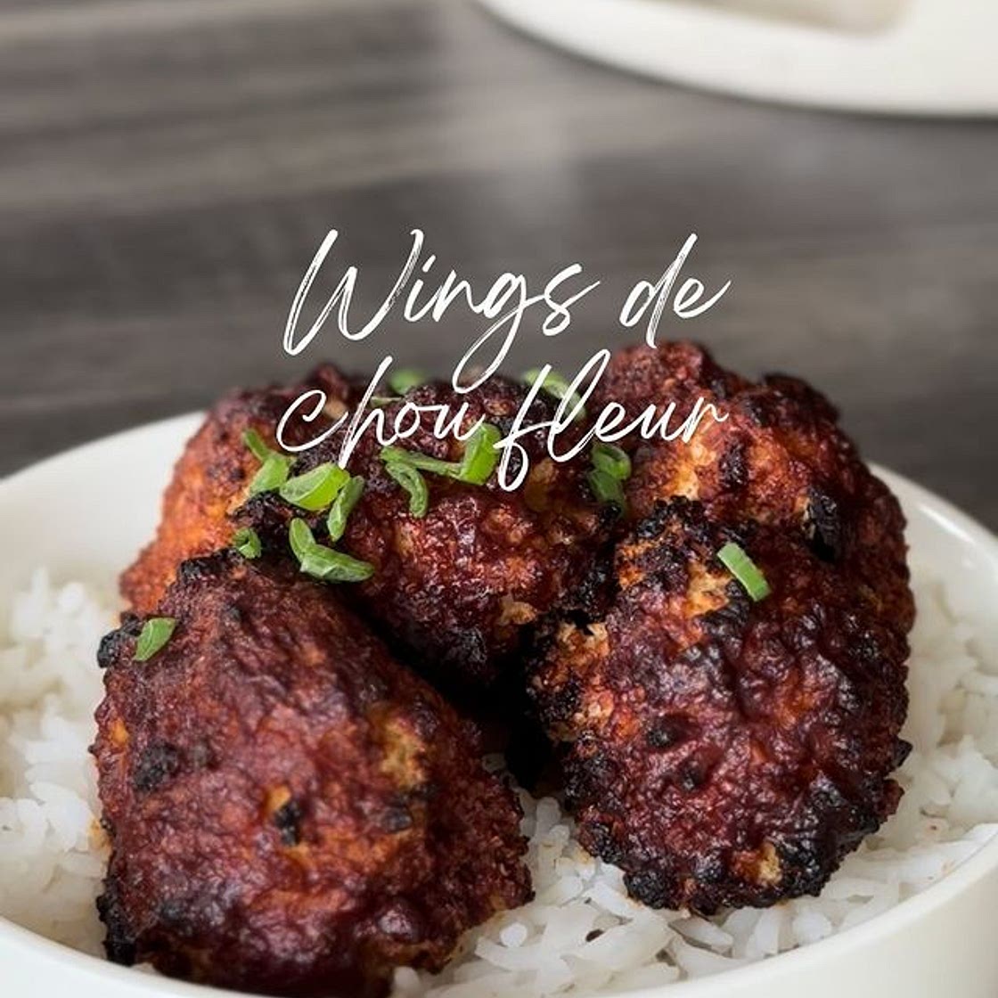 Wings de chou fleur au four (sans gluten) 🥬