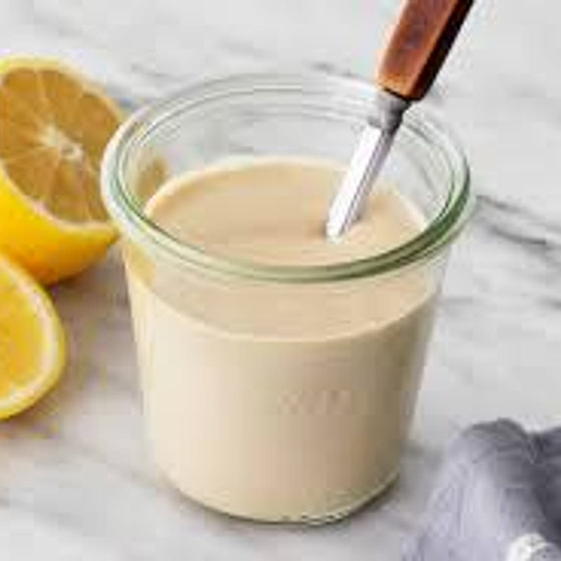 Olive Oil & Tahini Creamy Dressing