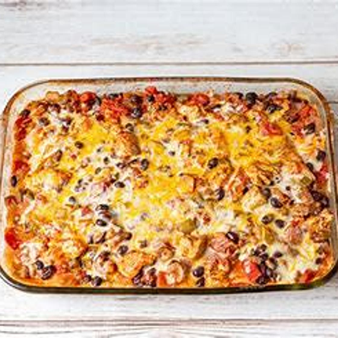 Chicken & Black Bean Casserole