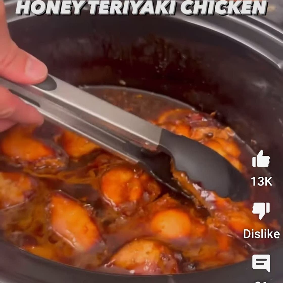 Slow cooker chicken teriyaki high protein