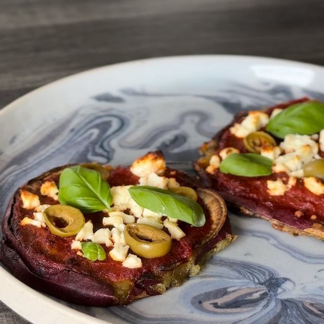 Pizza patate douce 