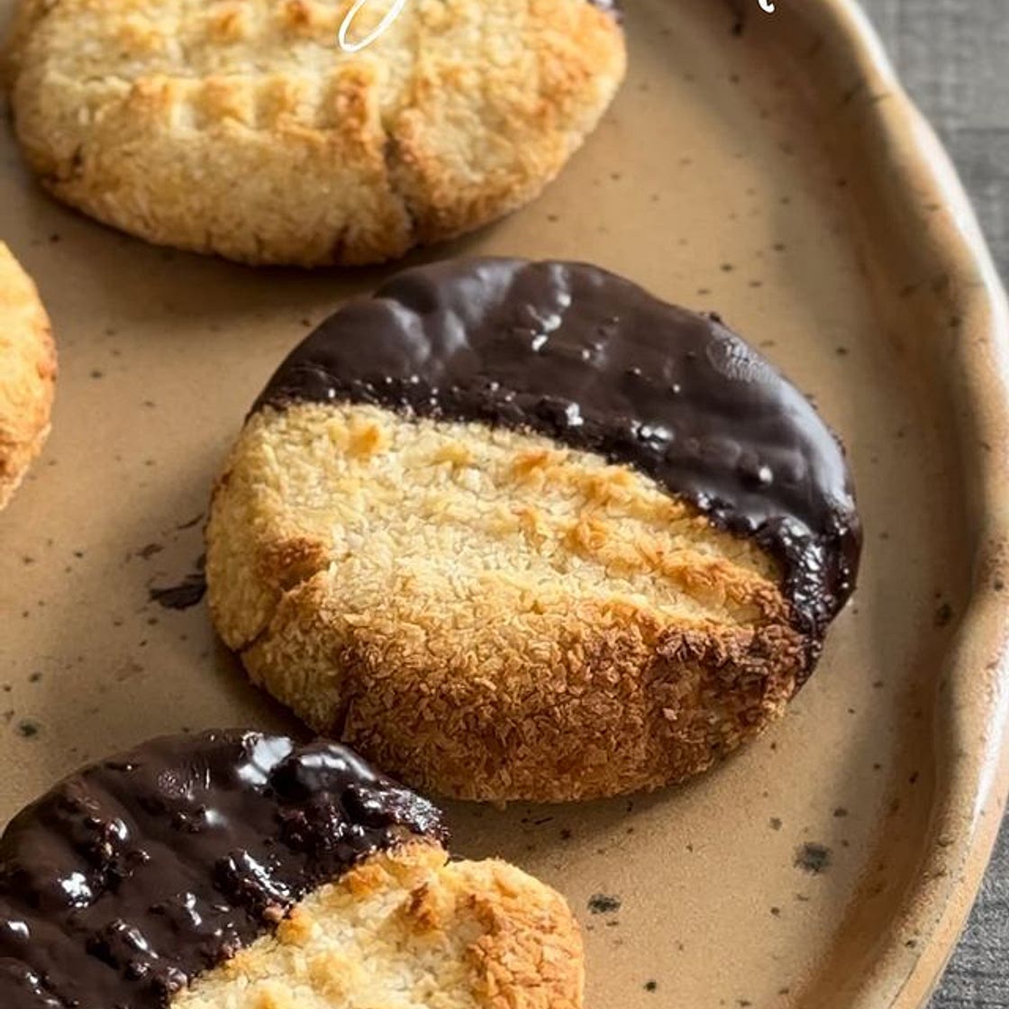 Biscuits 3 ingrédients/ 2 versions (sans sucre/gluten) Enregistr