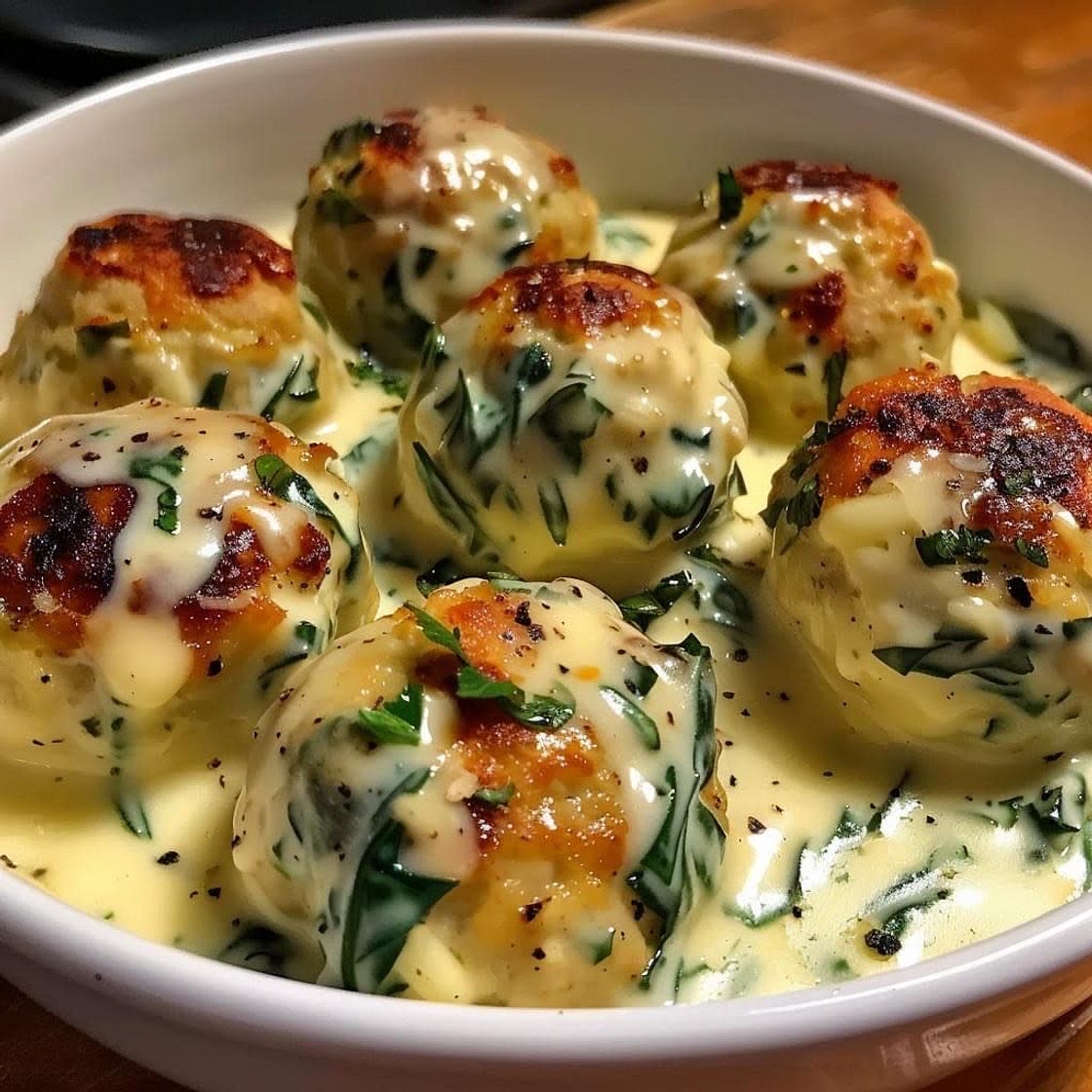 Chicken ricotta meatballs