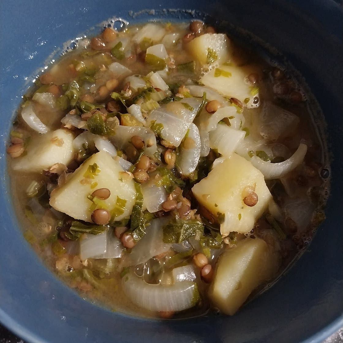 Lebanese Sour Lentil Soup /Adas Bhamod/ Adas Bil Hamod