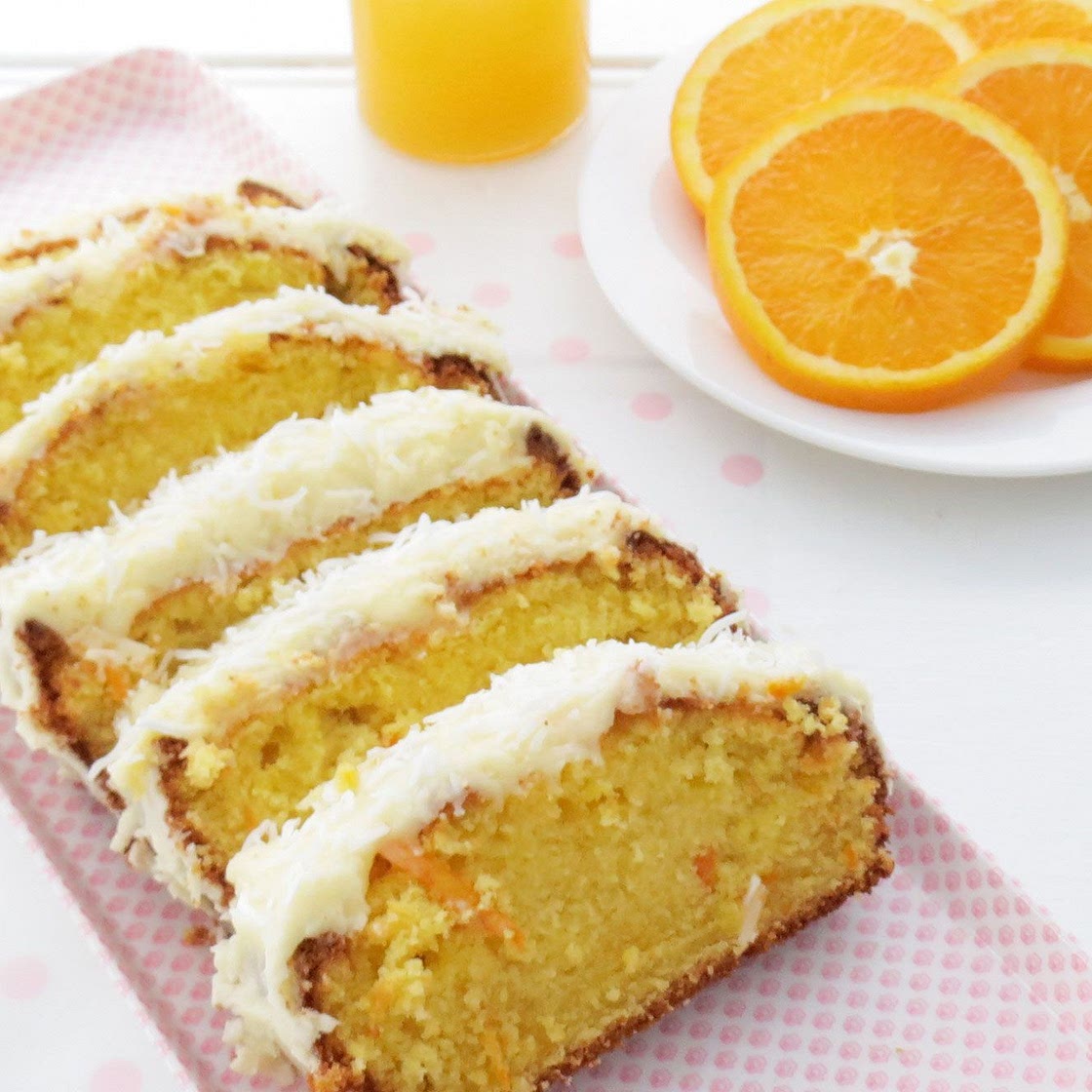 Easy Orange Cake with Orange Icing Recipe