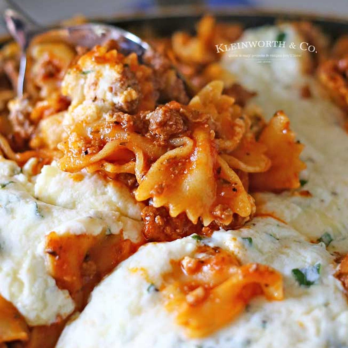 Skillet Lasagna