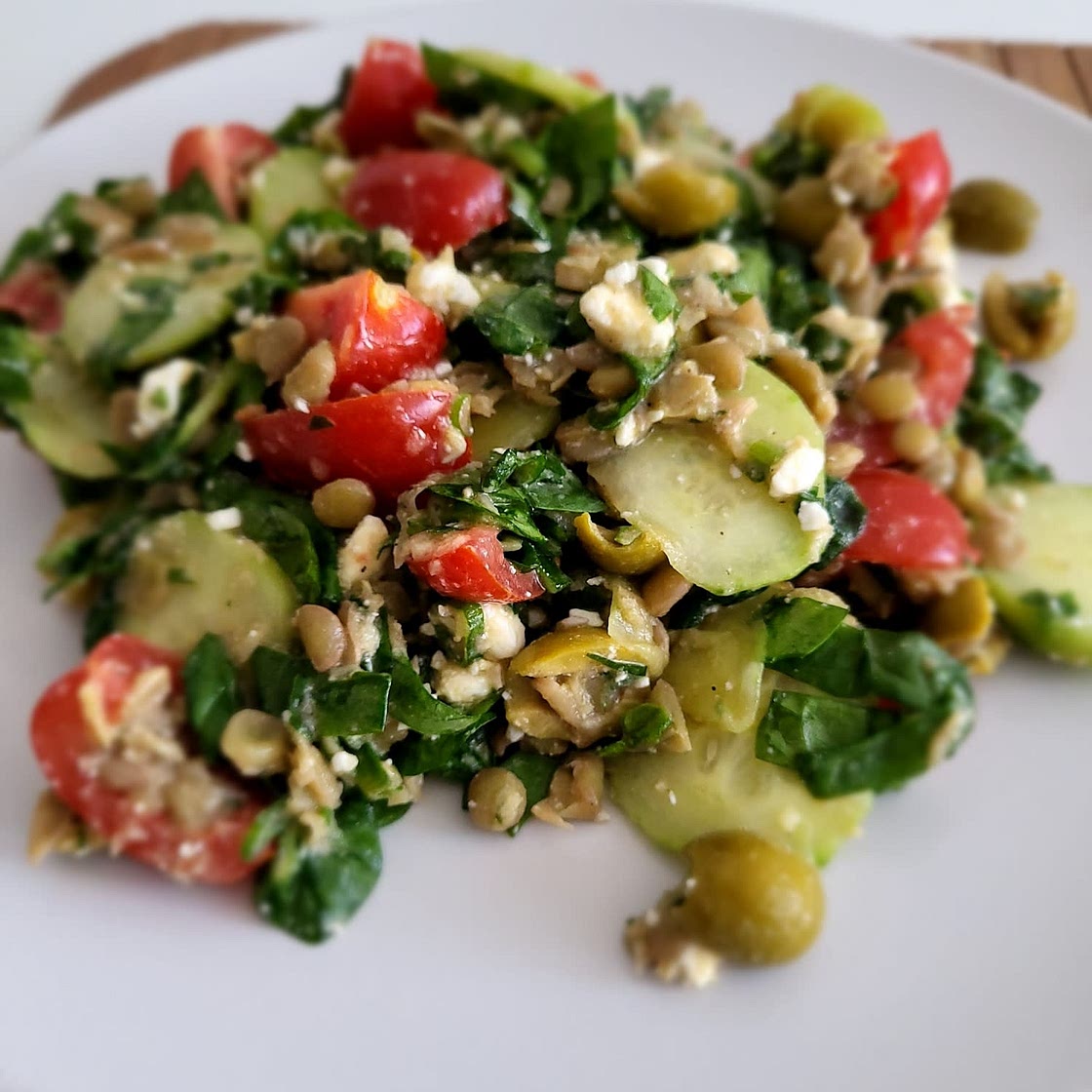 Mediterranean Lentil Salad