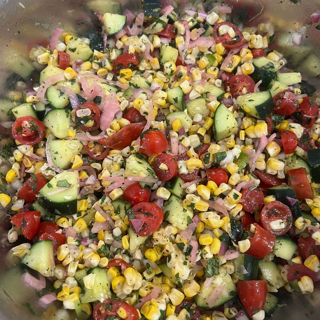 Fresh Corn Salad