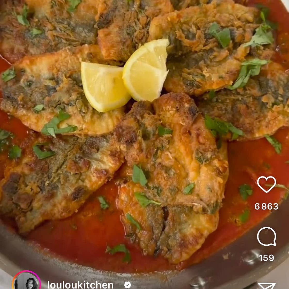 Sardines en sauce