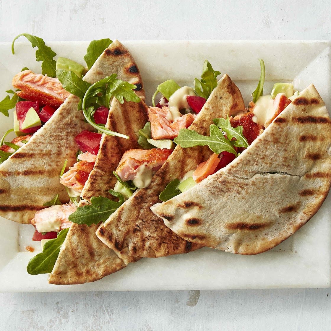 Cena pollo y pita 