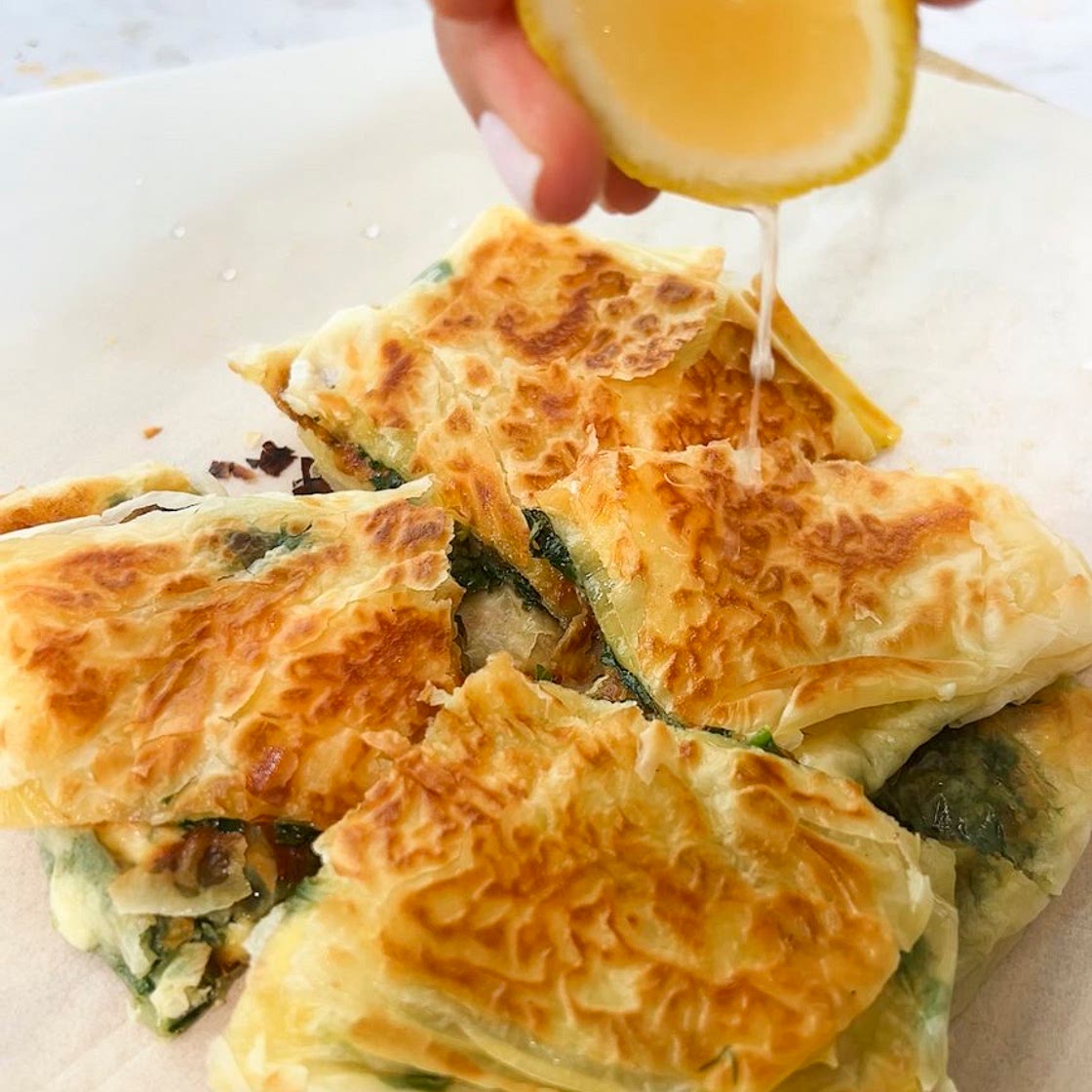 Spanakopita Pan Pittes Recipe — Antoniou Fillo Pastry