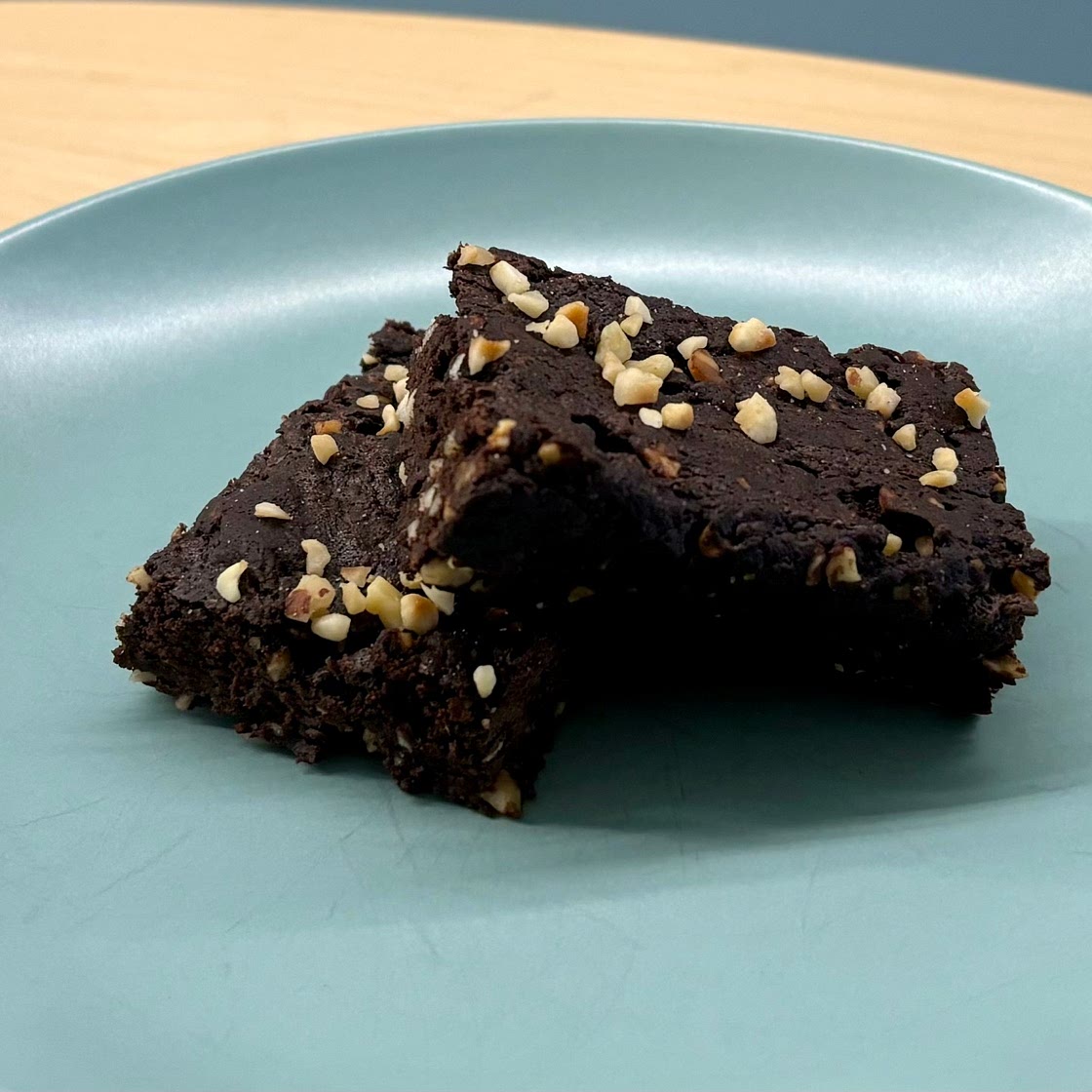 Vegan Hazelnut Brownies