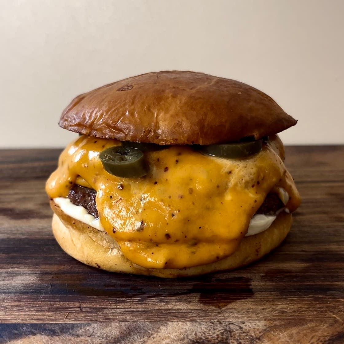 Chilli cheese burger 