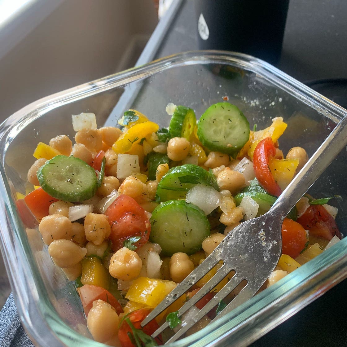 Mediterranean Chickpea Salad