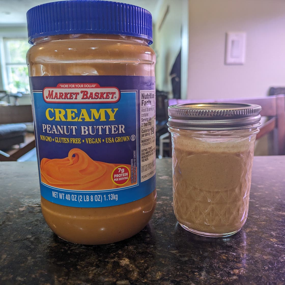 Creamy No Stir Peanut Butter