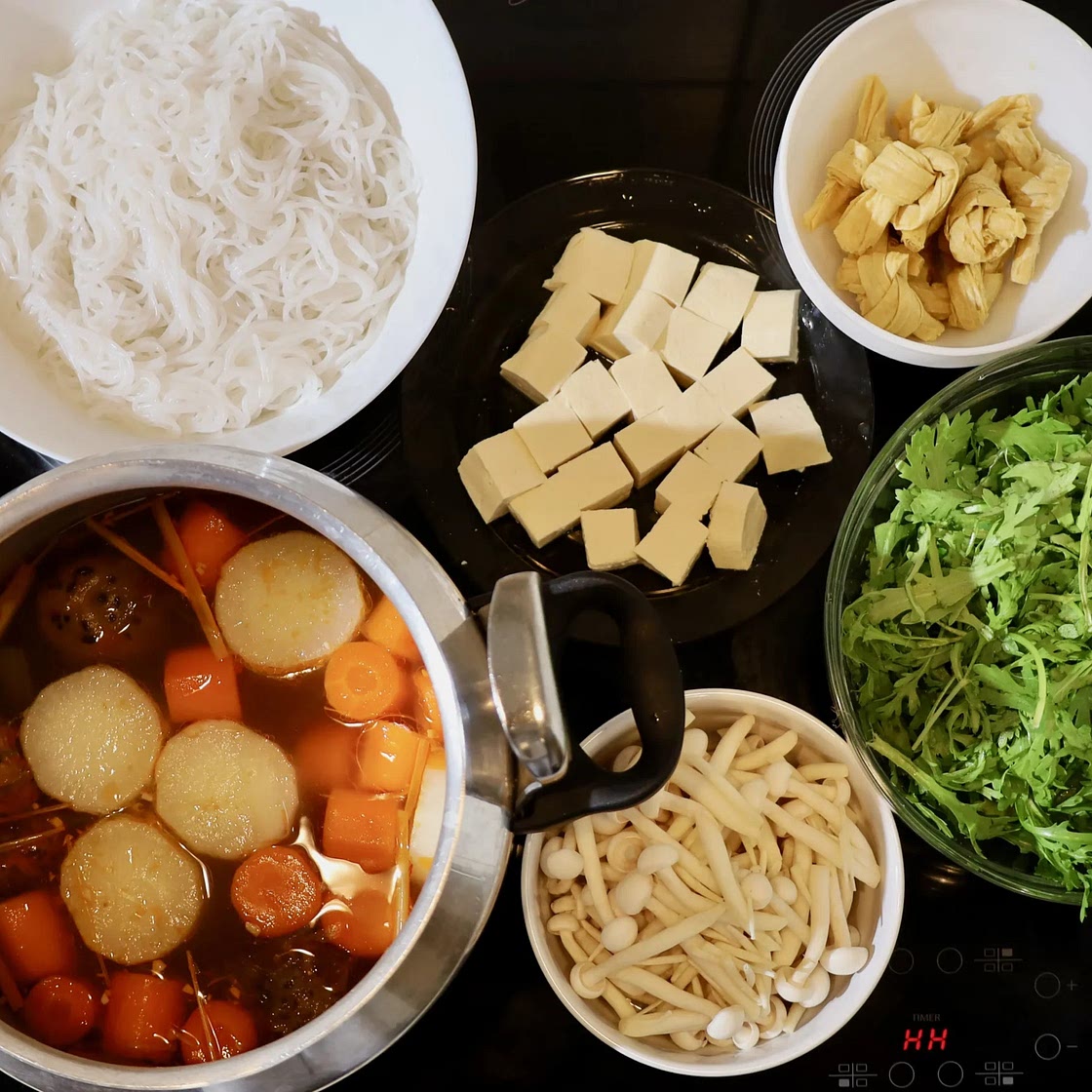 Homemade Vegan Hot Pot Broth
