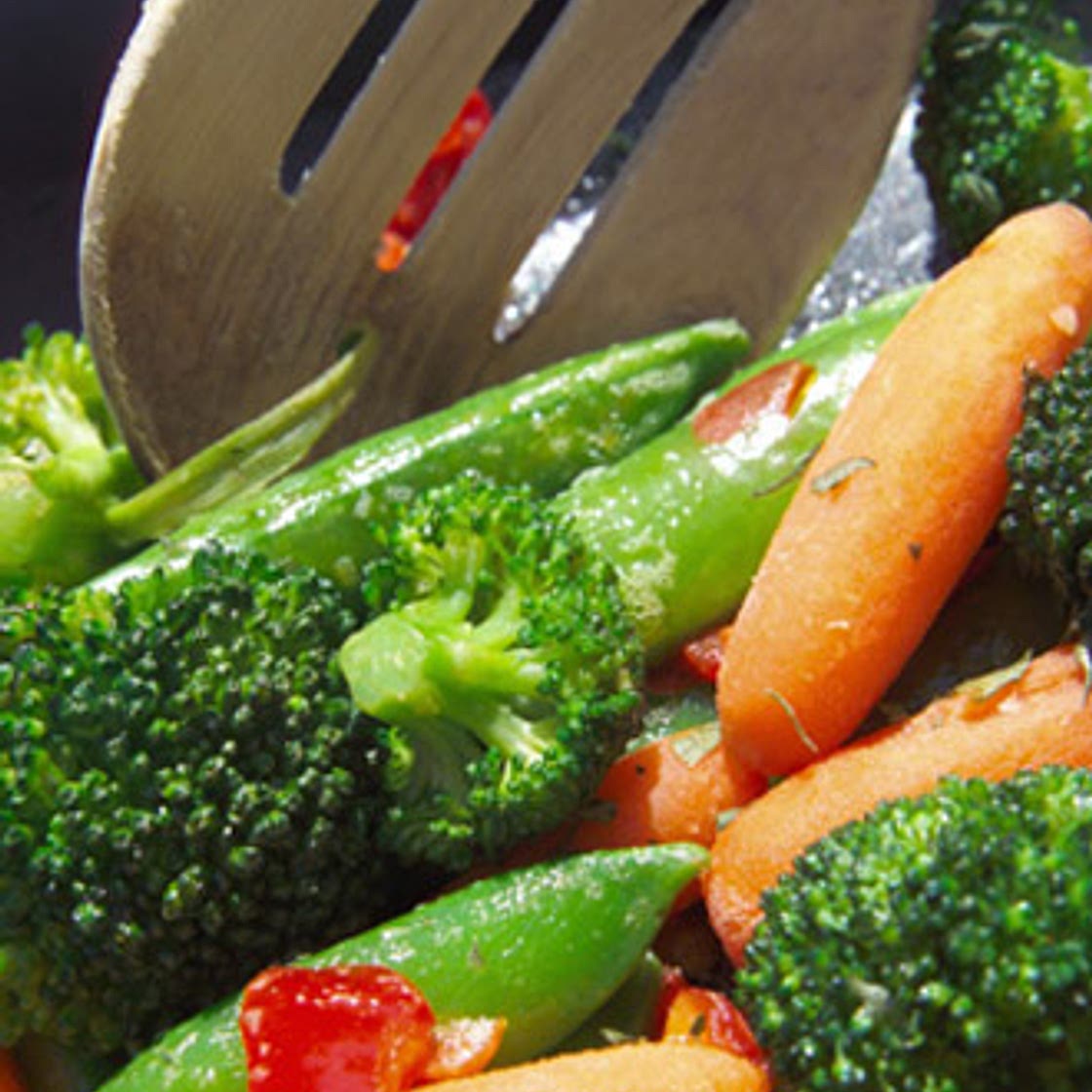 STIR-FRY WITH ORANGE JUICE SAUCE