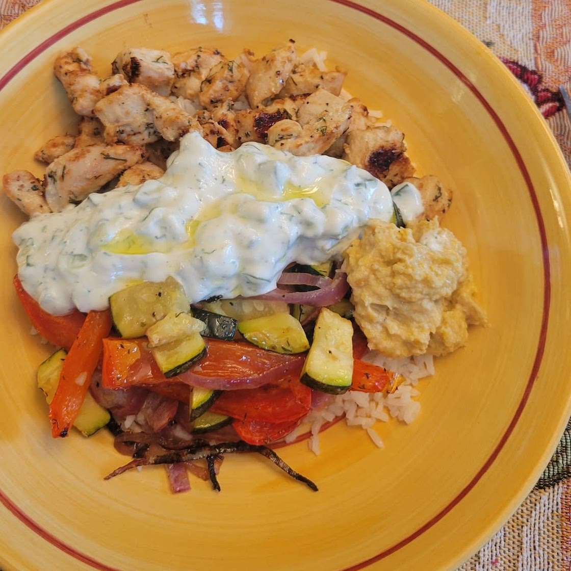 Mediterranean Chicken Bowl