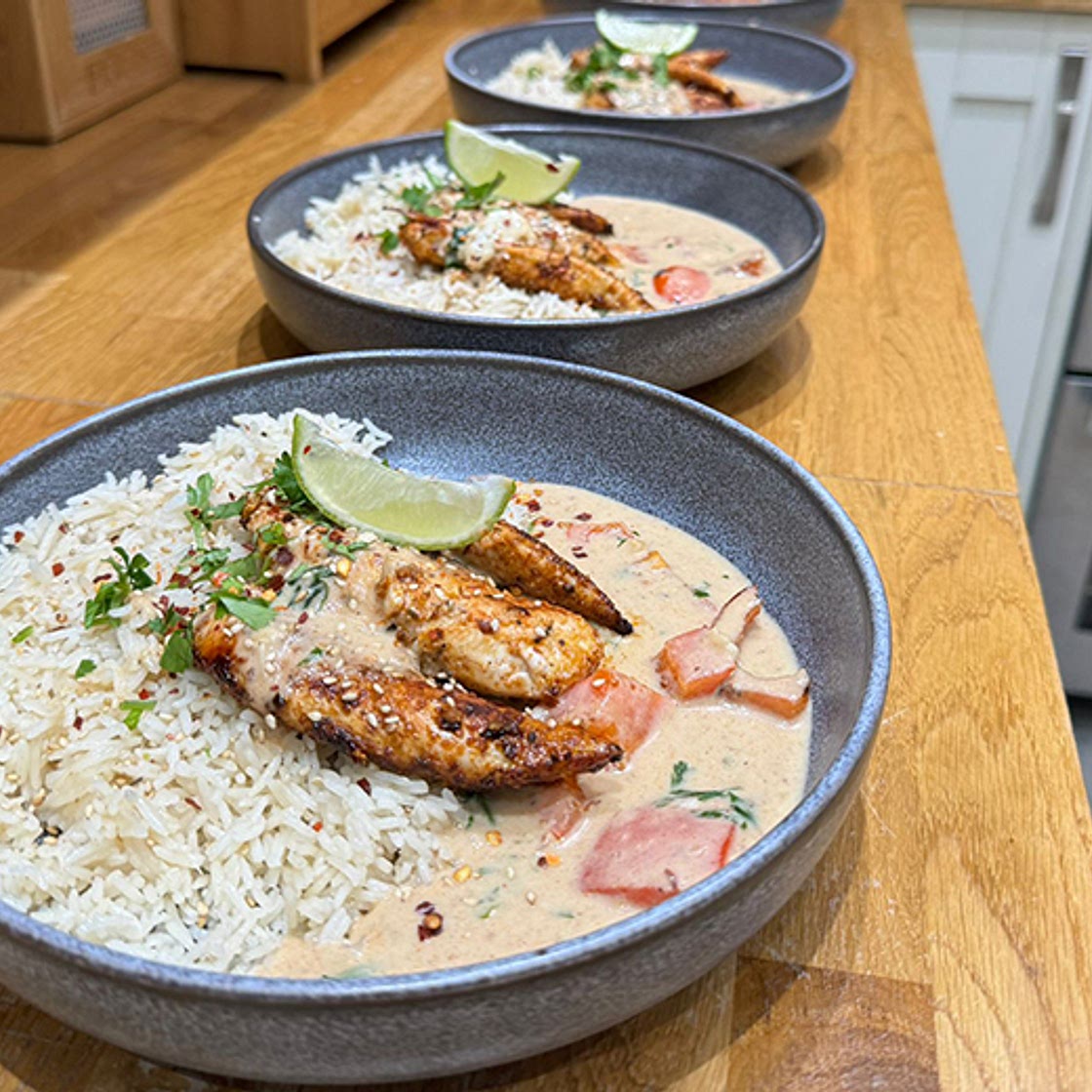One Pan Coconut and Lime Chicken