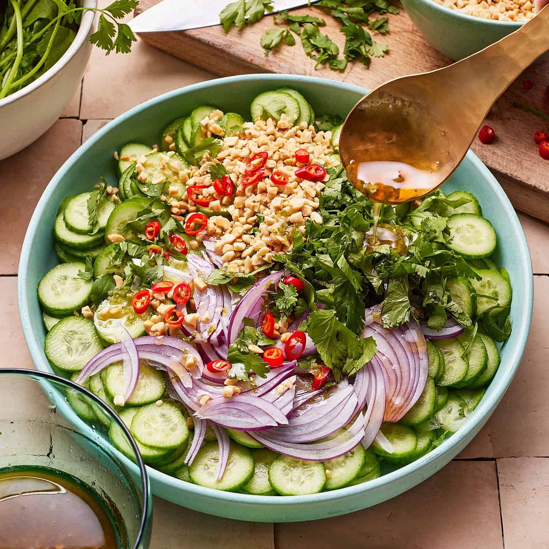 Easy Thai-Inspired Cucumber Salad