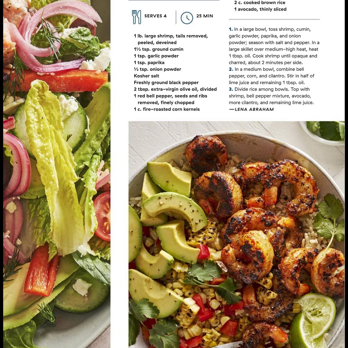 BLACKENED SHRIMP BOWLS*