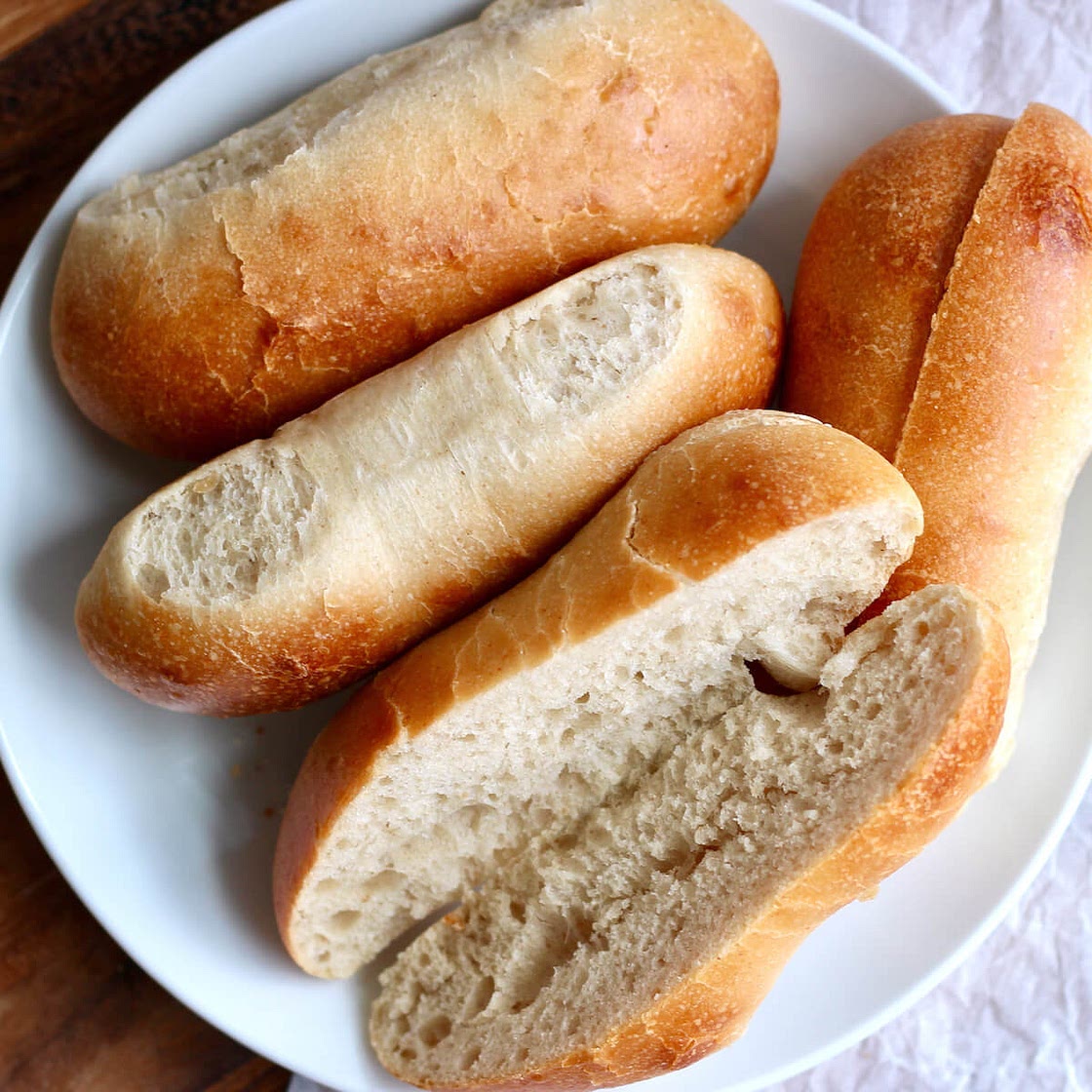 Sourdough Hot Dog Buns