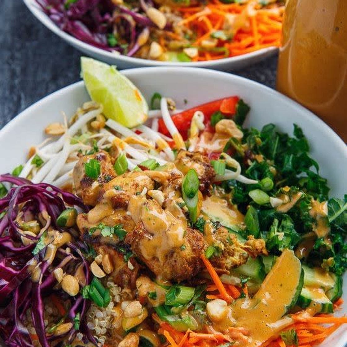 Satay Chicken Bowl