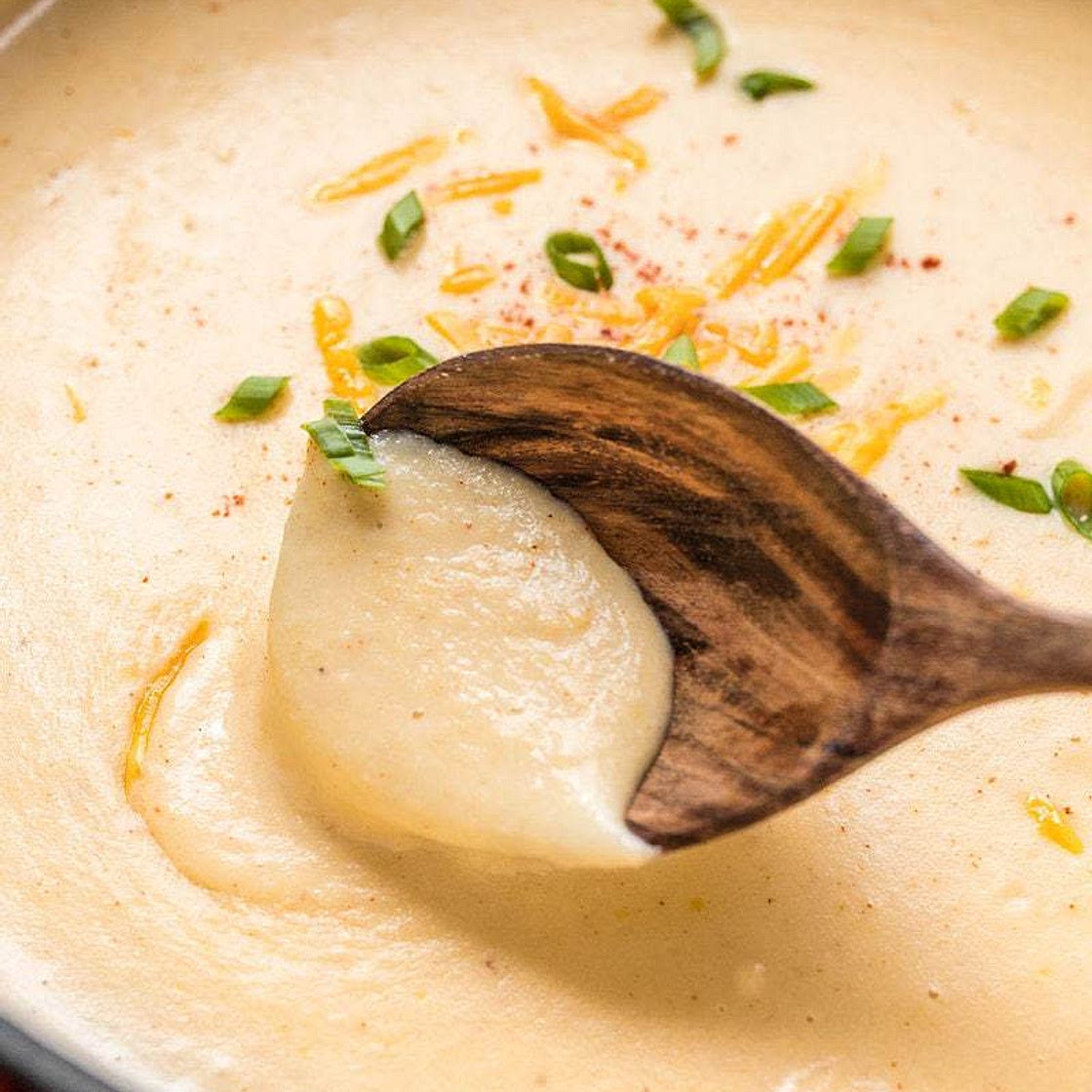 Two-Potato Cauliflower Soup